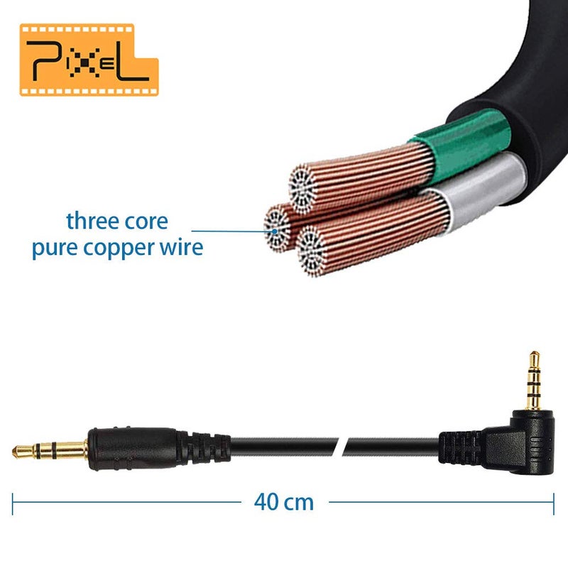 PIXEL 3.5mm N3 Remote Release Cable Remote Controls Connector Cable for Canon Eos 5D Mark IV, 5DS, 5DS R, 5D, 6D, 7D, 50D, 40D, 30D, 20D, D60, D30, EOS-1V, EOS-3 R5 - Image 5
